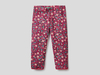 Benetton,  3/4-leggings Aus Stretchiger Baumwolle,  taglia XL,  Fuchsia,  Kinder