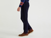 Benetton,  5-pocket-hose Aus Cordsamt,  taglia 48,  Dunkelblau,  Herren