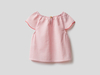 Benetton,  Ausgestelltes T-shirt Aus 100% Baumwolle,  taglia 56,  Pink,  Kinder