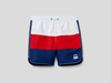 Benetton,  Badeshorts Mit Farbblöcken,  taglia L,  Weiss,  Kinder
