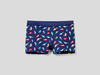 Benetton,  Badeshorts Mit Haimuster,  taglia M,  Blau,  Kinder