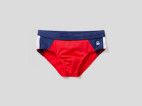 Benetton,  Badeslip Aus Econyl®,  taglia XL,  Rot,  Kinder