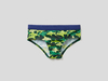 Benetton,  Badeslip Mit Camouflage-haimuster,  taglia XX,  Bunt,  Kinder