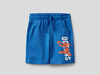 Benetton,  Bermuda Aus 100% Baumwolle,  taglia M,  Hellblau,  Kinder