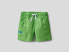Benetton,  Bermuda Aus 100% Baumwolle,  taglia XX,  Hellgrün,  Kinder