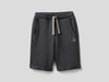 Benetton,  Bermuda Aus Sweatstoff In Reiner Baumwolle,  taglia XX,  Dunkelgrau,  Kinder