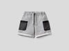 Benetton,  Bermuda Aus Sweatstoff Mit Taschen Aus Netzstoff,  taglia 82,  Grau,  Kinder