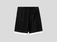 Benetton,  Bermuda Mit Doppeltem Saum Unten,  taglia S,  Schwarz,  Kinder