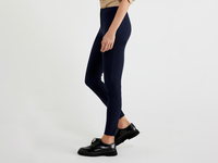 Benetton,  Bi-stretch-jeggings,  taglia 44,  Dunkelblau,  Damen