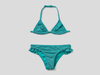 Benetton,  Bikini Mit Lurex,  taglia L,  Türkis,  Kinder