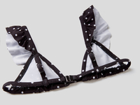 Benetton,  Bikini Mit Punktemuster,  taglia XX,  Schwarz,  Kinder