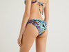 Benetton,  Bikini-slip Mit Tropen-print,  taglia L,  Bunt,  Damen