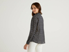 Benetton,  Blaue Bluse Aus Reiner Baumwolle Mit Punkteprint,  taglia XS,  Dunkelblau,  Damen