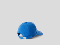 Benetton,  Blaue Mütze Mit Buntem Print,  taglia L,  Blau,  Kinder