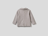 Benetton,  Blazer Aus Sweatstoff In 100% Baumwolle,  taglia 98,  Grau,  Kinder