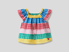 Benetton,  Bluse Aus 100% Baumwolle Mit Print,  taglia XL,  Bunt,  Kinder