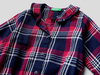 Benetton,  Bluse Aus Baumwollgewebe Mit Karomuster,  taglia XX,  Bunt,  Kinder
