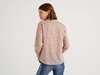 Benetton,  Bluse In 100% Baumwolle Mit Floralem Print In Bunten Farben,  taglia XL,  Bunt,  Damen