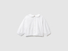 Benetton,  Bluse Mit Lurex-sternen,  taglia 62,  Weiss,  Kinder