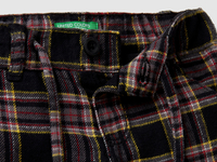 Benetton,  Flanellhose Mit Karomuster,  taglia 98,  Bunt,  Kinder