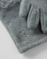Benetton,  Fleece-handschuhe,  taglia S,  Grau,  Kinder