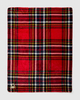 Benetton,  Fleecedecke Mit Tartanmuster,  taglia ST,  Bunt,  Damen