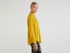 Benetton,  Fließende Bluse Mit Raffungen,  taglia XS,  Senfgelb,  Damen