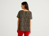 Benetton,  Gemusterte Bluse Aus Reiner Baumwolle,  taglia M,  Bunt,  Damen