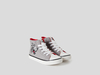 Benetton,  Hohe Sneakers Mit Print,  taglia 30,  Grau,  Kinder