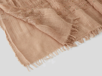Benetton Online exclusive,  Gestreifter Schal Ton In Ton,  taglia OS,  Camel,  Damen