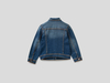 Benetton Online exclusive,  Jacke Aus Denim "eco-recycle",  taglia S,  Blau,  Kinder