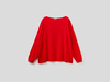 Benetton Online exclusive,  Pullover Aus Baumwolle Mit Rundausschnitt,  taglia M,  Rot,  Damen