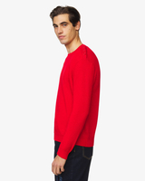 Benetton Online exclusive,  Pullover Mit Knöpfen An Der Schulter,  taglia XL,  Rot,  Herren