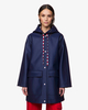 Benetton Online exclusive,  Regenjacke Mit Kapuze,  taglia L,  Dunkelblau,  Damen