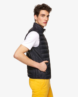 Benetton Online exclusive,  Ärmellose,  Ultraleichte Daunenjacke,  taglia XL,  Schwarz,  Herren