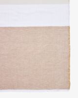 Benetton Online exclusive,  Schal Mit Fransen,  taglia OS,  Beige,  Herren