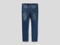 Benetton Online exclusive,  Skinny-fit-jeans Mit Vintage-effekt,  taglia 1Y,  Blau,  Kinder