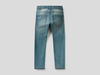 Benetton Online exclusive,  Skinny-fit-jeans Mit Vintage-effekt,  taglia XL,  Blassblau,  Kinder
