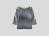 Benetton Online exclusive,  T-shirt Aus Reiner Baumwolle Mit 3/4-ärmeln,  taglia M,  Schwarz,  Damen