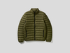 Benetton Online exclusive,  Ultraleichte Daunenjacke Im Slim Fit,  taglia L,  Militärgrün,  Herren