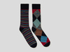 Benetton,  Set Aus Socken In Einer Biologischen Baumwollmischung,  taglia OS,  Bunt,  Herren