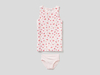 Benetton,  Set Aus Superstretchiger Bio-baumwolle,  taglia EL,  Zartrosa,  Kinder