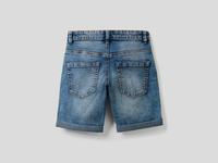 Benetton,  Slim-fit-bermuda,  taglia XL,  Hellblau,  Kinder