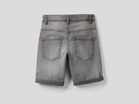 Benetton,  Slim-fit-bermuda,  taglia XS,  Grau,  Kinder