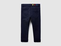 Benetton,  Straight-fit-hose,  taglia KL,  Dunkelblau,  Kinder