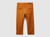 Benetton,  Straight-fit-hose,  taglia XS,  Orange,  Kinder
