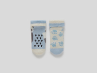 Benetton,  2er-pack Rutschfeste Socken,  taglia 62,  Bunt,  Kinder