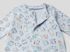 Benetton,  3-teiliges Set Aus Bio-baumwolle,  taglia 82,  Blassblau,  Kinder
