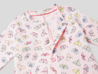 Benetton,  3-teiliges Set Aus Bio-baumwolle,  taglia 82,  Pink,  Kinder