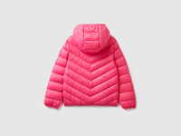 Benetton,  Anorak Mit Kapuze,  taglia L,  Fuchsia,  Kinder